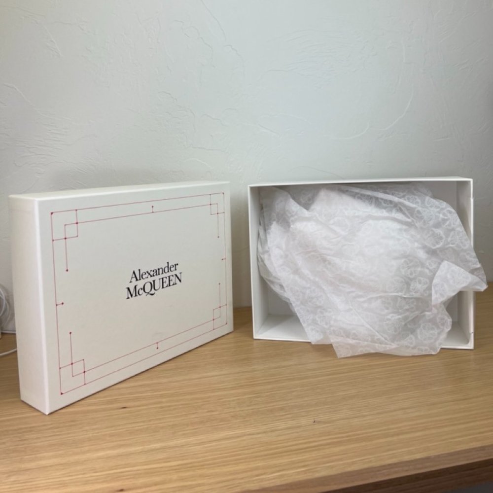 EMPTY Alexander McQueen Gift Shoe Box